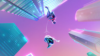 Miles Morales And Gwen Stacy Dynamic, miles-morales, gwen-stacy, superheroes, artist, artwork, digital-art HD wallpaper