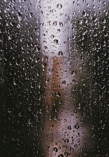 Water, Drops, Macro, Wet, Glass HD phone wallpaper