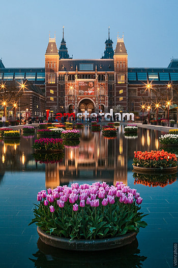 Rijksmuseum, Amsterdam, Travel, Beautiful places HD phone wallpaper