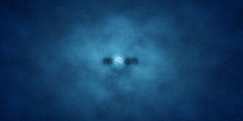 Moon, abstract, clouds, stars, dark HD wallpaper