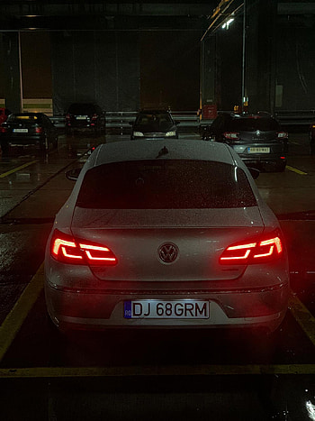 VW CC GRM, automotive lighting, vehicle registration plate HD phone wallpaper