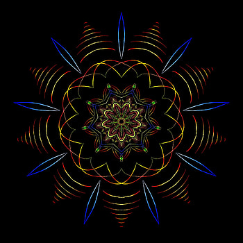 Abstract, Dark, Pattern, Mandala HD phone wallpaper
