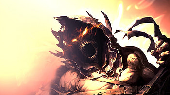 th, eyes, fantasy, death, man HD wallpaper