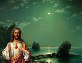 Jesus Christ, night, Christ, God, Jesus, religion HD wallpaper