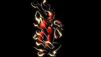 Embracing Flash, flash, superheroes, artwork, art, digital-art, dark, black HD wallpaper