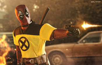 Deadpool 2 With Gun , deadpool-2, deadpool, superheroes HD wallpaper