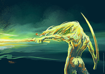 Assassin's Soul, art, digital painting, ilich henriquez, soul, adventure, action, fantasy, cg, assassin HD wallpaper