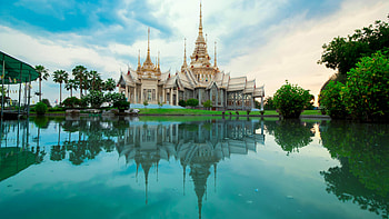 Wat Mahawiharn, Thailand HD wallpaper