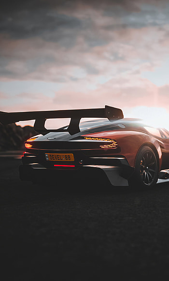 Aston Martin, Vulcan power, background, Luxury auto HD phone wallpaper