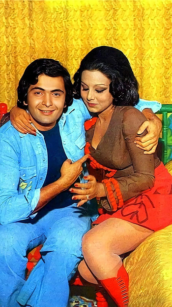 Rishi Kapoor, neetu singh, vintage HD phone wallpaper