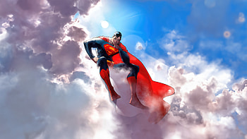 Man Of Steel Vintage Superman Comic Character, superman, superheroes, artist, artwork, digital-art HD wallpaper