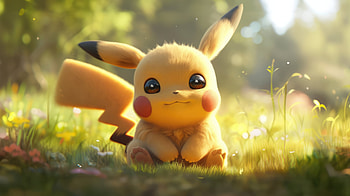 Cute Pikachu, pikachu, pokemon, artist, digital-art HD wallpaper