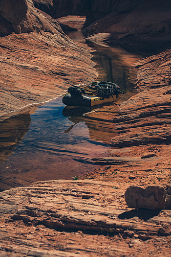 Nature, Rivers, Rocks, Stone, Boat HD phone wallpaper