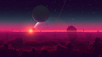 Planet Space Art, artist, artwork, digital-art, space HD wallpaper