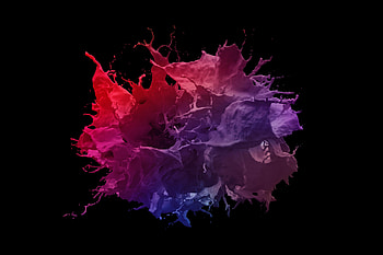 Gradient, Abstract, Multicolored, Motley, Paint, Liquid, Ink HD wallpaper