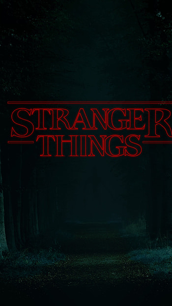 Stranger Things , Dark, Forest Poster, stranger things HD phone wallpaper