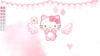 Sanrio Laptop , Cute Hello Kitty Laptop HD wallpaper
