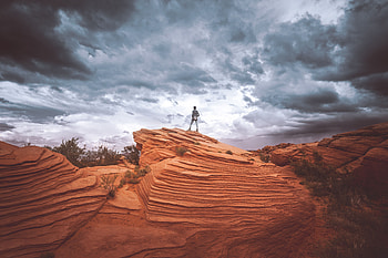 Nature, Sky, Human, Person, Elevation, Sands HD wallpaper