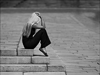 WITHOUT YOU, sad, life, cry, black and white, love, woman HD wallpaper