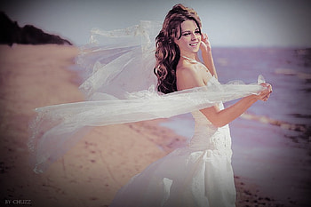 Bella on Wedding Day, twilight, wedding, entertainment, movies, breaking dawn, bella HD wallpaper