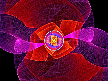 color, colorful, fractal, red HD wallpaper