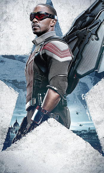 Anthony Mackie as Falcon, Falcon and Winter Soldier HD phone wallpaper