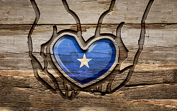 I love Somalia, , wooden carving hands, Day of Somalia, Somali flag, Flag of Somalia, Take care Somalia, creative, Somalia flag, Somalia flag in hand, wood carving, african countries, Somalia HD wallpaper