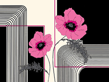 Pc flower , , pink, abstract, flower HD wallpaper