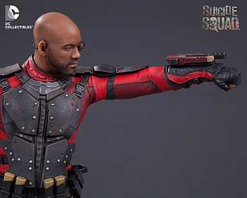Deadshot Statue, suicide-squad, movies, 2016-movies, deadshot HD wallpaper