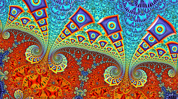 Abstract, Pattern, Fractal, Twisting, Torsion, Ornament HD wallpaper