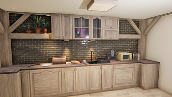 House Flipper 2 Cozy Kitchen Renovation, video game, House Flipper 2 HD wallpaper