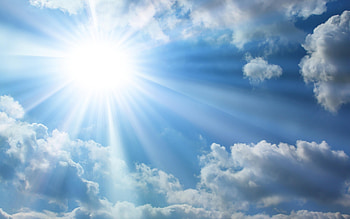 Sun clouds . HD wallpaper