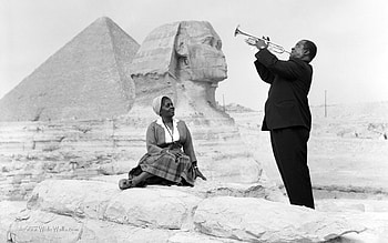 Music, People, Artists, Men, Louis Armstrong HD wallpaper