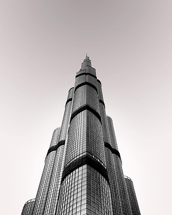 Architecture, Skyscraper, Building, Minimalism, Grey, Tower HD phone wallpaper
