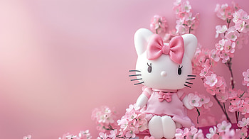 Pink Hello Kitty - Sanrio Style, sanrio, Hello Kitty, pink HD wallpaper