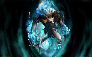 werewolf, blue, grrrrrrrrr, fangs HD wallpaper