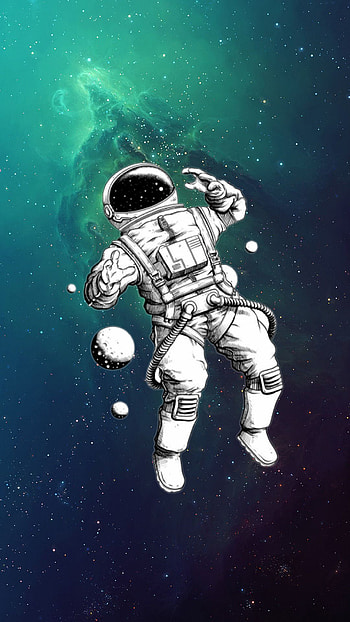 Green Space, , astronaunt HD phone wallpaper