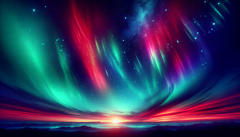 Enchanting Aurora Borealis, night, aurora borealis, Northern Lights, Night Sky, landscape HD wallpaper