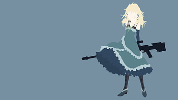 Black Bullet, Minimalist , Microchokushex, Minimalist HD wallpaper