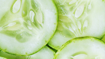Cucumber, Slices, Macro, Vegetables HD wallpaper