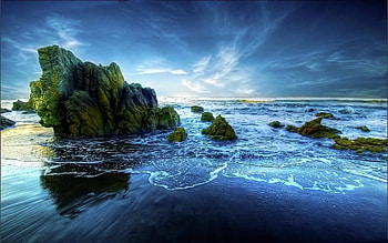 Landscape, Sea HD wallpaper