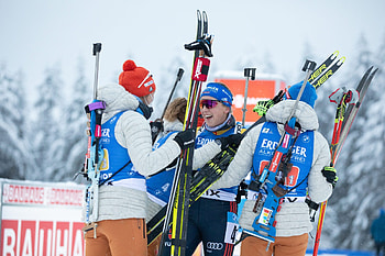 IBU Weltmeisterschaften, Biathlon Oberhof, DSV Skideutschland HD wallpaper