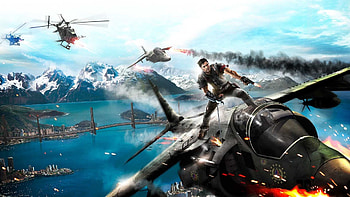 High-definition , Just Cause gaming, Artistic brilliance, Gaming inspiration HD wallpaper