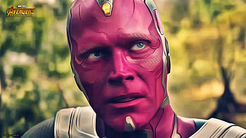 Vision In Avengers Infinity War 2018 , vision, avengers-infinity-war, 2018-movies, movies, artist, deviantart HD wallpaper