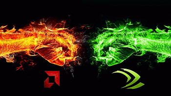Nvidia VS AMD I made ... HD wallpaper