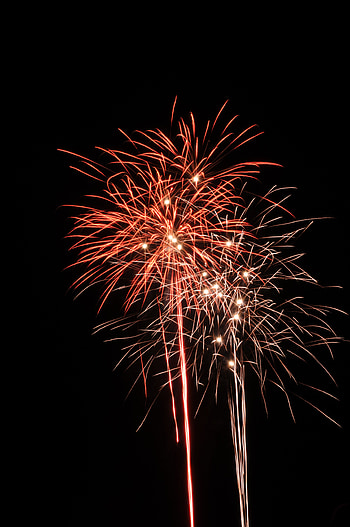 Holidays, Salute, Sparks, Glow, Fireworks, Firework HD phone wallpaper