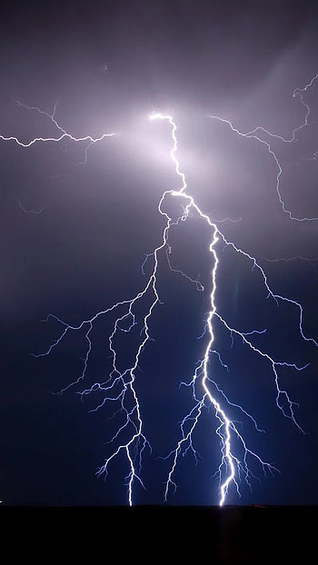 Moving, Lightning, Thunder Storm HD phone wallpaper