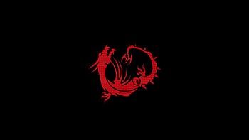 Red Dragon Black Minimal , dragon, artist, artwork, digital-art, minimalism, minimalist, black, dark HD wallpaper