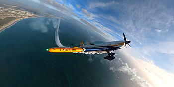 Extra NG, Aerobatics HD wallpaper