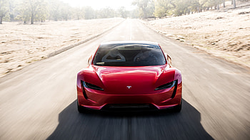 Tesla Roadster Front Look, tesla-roadster, tesla, electric-cars, 2018-cars HD wallpaper